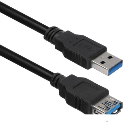 Адаптер ACD ACD-U3AAF-30L USB Type-A - USB Type-A (3 м, черный)