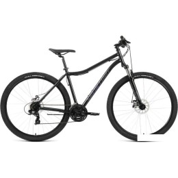 Велосипед Forward Sporting 29 2.0 D р.17 2022 (черный/темно-серый)