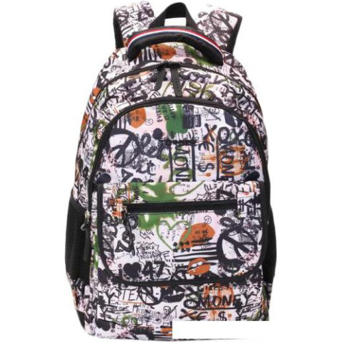 Школьный рюкзак Torber Class X T2743-WHI-BLK