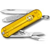 Мультитул Victorinox Classic SD Transparent (желтый)