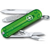 Мультитул Victorinox Classic SD Transparent (зеленый)