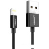 Кабель Ugreen US155 80823 USB Type-A - Lightning (2 м, черный)