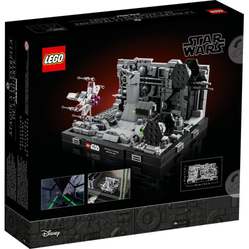 Конструктор LEGO Star Wars 75329 Диорама Бег по траншеям Звезды Смерти