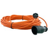 Удлинитель Glanzen ES-20-002 (20 м, оранжевый)