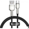 Кабель Baseus Cafule USB Type-A - Type-C (1 м, черный)