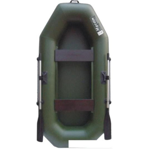Гребная лодка Муссон S 250 (зеленый)