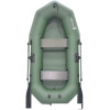 Гребная лодка Муссон R 240 (зеленый)