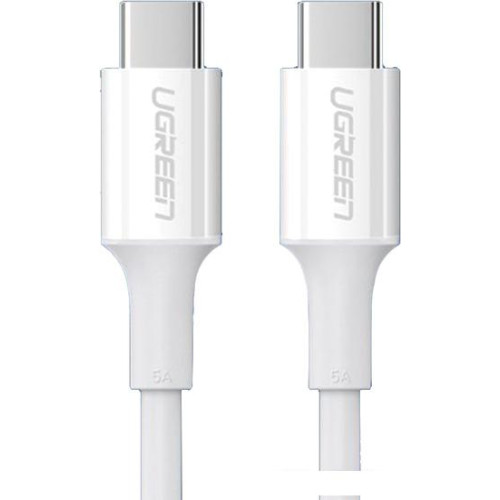 Кабель Ugreen US300 60551 USB Type-C - USB Type-C (1 м, белый)