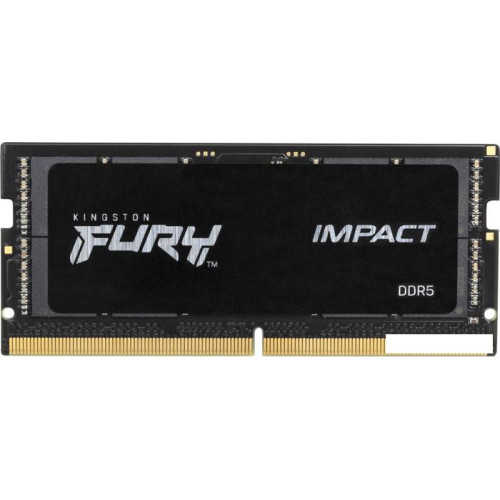 Оперативная память Kingston FURY Impact 8ГБ DDR5 4800 МГц KF548S38IB-8