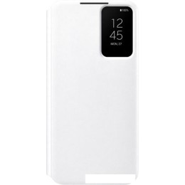 Чехол для телефона Samsung Smart Clear View Cover для S22+ (белый)