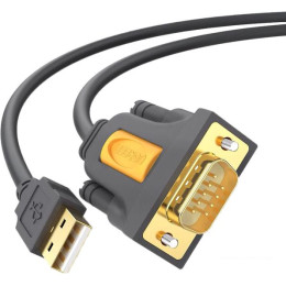 Кабель Ugreen CR104 20210 USB-А 2.0 - DB9 RS-232 (1 м)