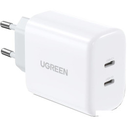 Сетевое зарядное Ugreen CD243 10343 (белый)