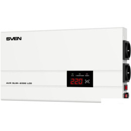 Стабилизатор напряжения SVEN AVR SLIM-2000 LCD