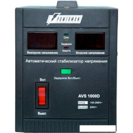 Стабилизатор напряжения Powerman AVS 1000D Black