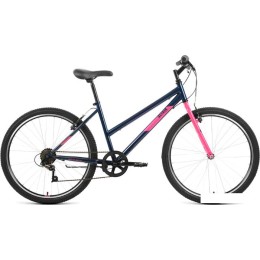 Велосипед Altair MTB HT 26 Low р.17 2022 (темно-синий/розовый)