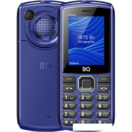 Кнопочный телефон BQ-Mobile BQ-2452 Energy (синий)