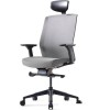 Кресло Bestuhl J1 Black Pl с подголовником (серый)