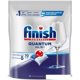 Таблетки для посудомоечной машины Finish Powerball Quantum (70 шт)