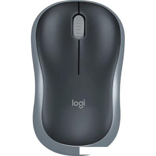 Мышь Logitech M186 (черный/серый)