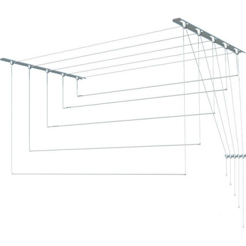 Сушилка для белья Лиана потолочная, металл, 1,3 м (С-001)
