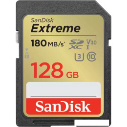 Карта памяти SanDisk Extreme SDXC SDSDXVA-128G-GNCIN 128GB