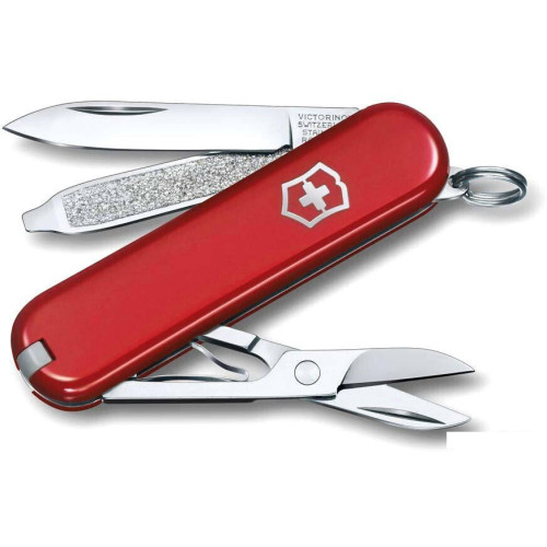 Нож-брелок Victorinox Classic Style Icon 0.6223.G (красный)