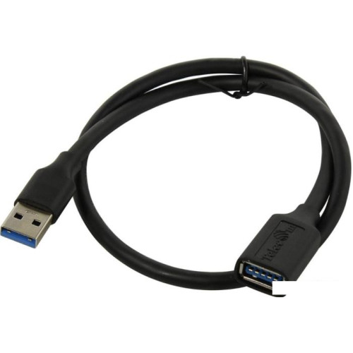 Удлинитель Telecom USB Type-A TUS708-1m (1 м, черный)