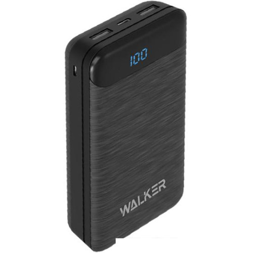 Внешний аккумулятор Walker WB-525 20000 mAh (черный)