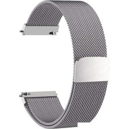 Браслет Rumi Milanese loop металлический 18 мм (серебристый)