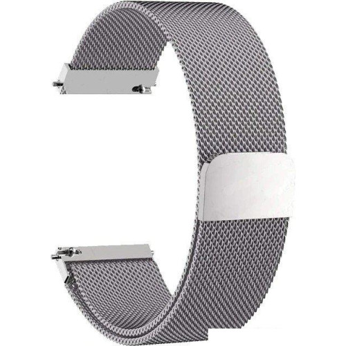 Браслет Rumi Milanese loop металлический 18 мм (серебристый)
