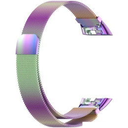 Браслет Rumi Milanese loop металлический для Huawei Band 6 / Honor Band 6 (хамелеон)