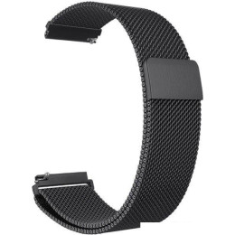 Браслет Rumi Milanese loop металлический 18 мм (черный)
