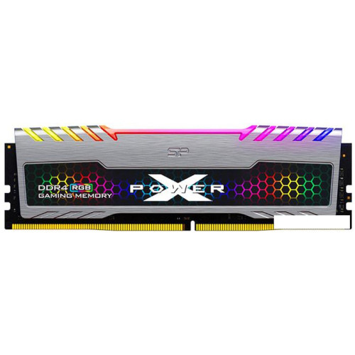 Оперативная память Silicon-Power XPower Turbine RGB 16GB DDR4 PC4-25600 SP016GXLZU320BSB