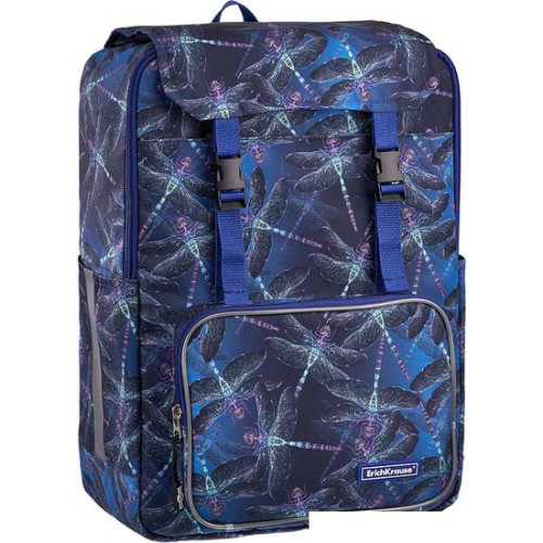 Школьный рюкзак Erich Krause ActiveLine Vintage 18L Neon Dragonflies