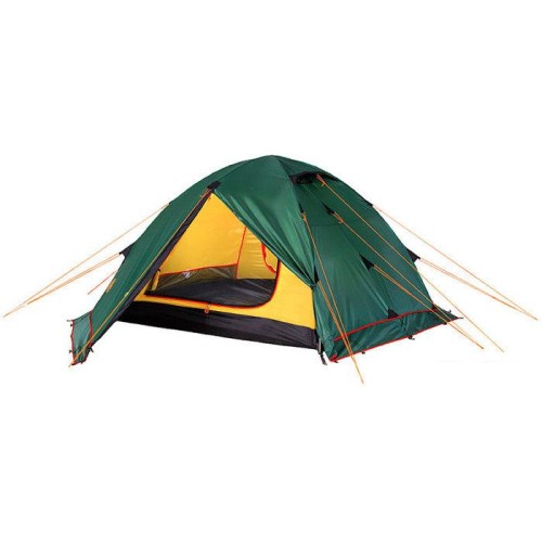 Треккинговая палатка AlexikA Rondo 4 Plus Fib (зеленый)