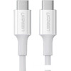 Кабель Ugreen US300 60552 USB Type-C - USB Type-C (2 м, белый)