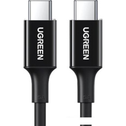 Кабель Ugreen US300 80372 USB Type-C - USB Type-C (2 м, черный)