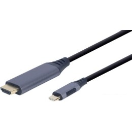 Кабель Cablexpert CC-USB3C-HDMI-01-6 USB Type-C - HDMI (1.8 м, фиолетовый)
