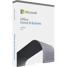Пакет офисных программ Microsoft Office 2021 Home and Business BOX (1 ПК, бессрочная лицензия)