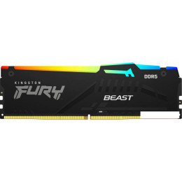 Оперативная память Kingston FURY Beast RGB 8ГБ DDR5 4800МГц KF548C38BBA-8