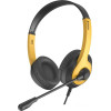 Наушники A4Tech Fstyler FH100U (черный/желтый)