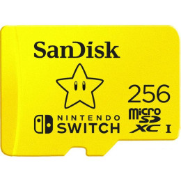 Карта памяти SanDisk For Nintendo Switch microSDXC SDSQXAO-256G-GN3ZN 256GB