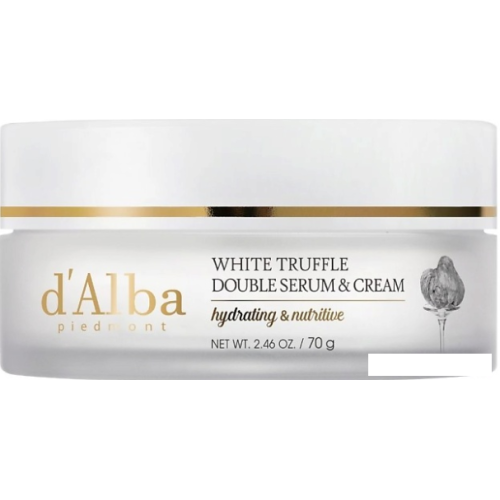 d'Alba Крем для лица White Truffle Double Serum & Cream 70 г