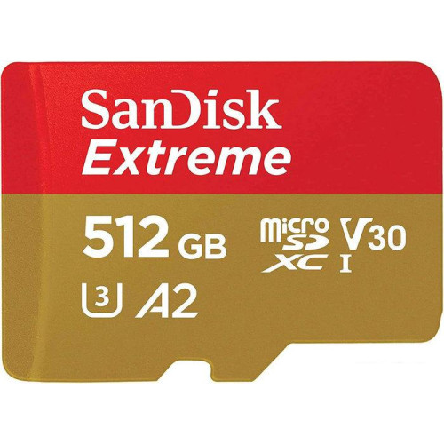 Карта памяти SanDisk Extreme microSDXC SDSQXAV-512G-GN6MN 512GB