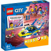 Конструктор LEGO City 60355 Детективные миссии водной полиции