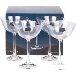 Набор бокалов для шампанского Bohemia Crystal Pralines 40917/170-4