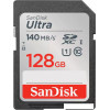 Карта памяти SanDisk Ultra SDXC SDSDUNB-128G-GN6IN 128GB