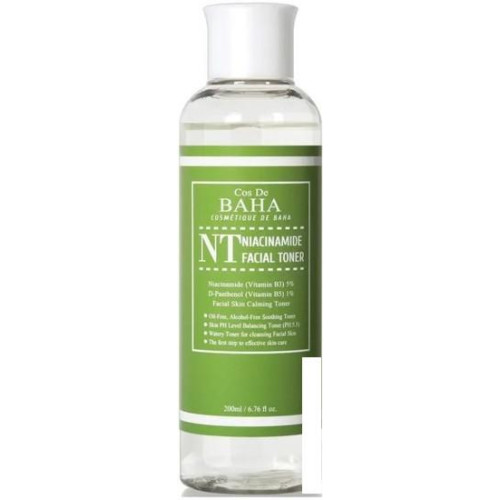 Cos de Baha Тонер для лица  Niacinamide Facial Toner 200 мл