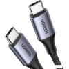 Кабель Ugreen US535 90440 USB Type-C - USB Type-C (2 м, серый)