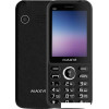Кнопочный телефон Maxvi K32 (черный)
